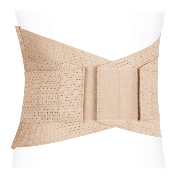 Beige XXL Lumbar-Sacral Semi-Rigid Support Brace PRR-125