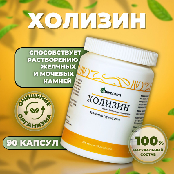 Holzin Ubarpharm Capsules: Kidney & Gallbladder Stone Cleanser (90 Count)