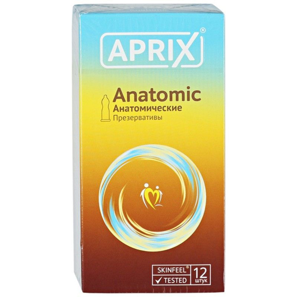 Aprix Anatomic Condoms: #12 Size - Anatomically Designed