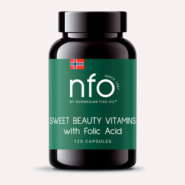 Sweet Beauty Women's Vitamin Complex (Norway) - 120 Capsules