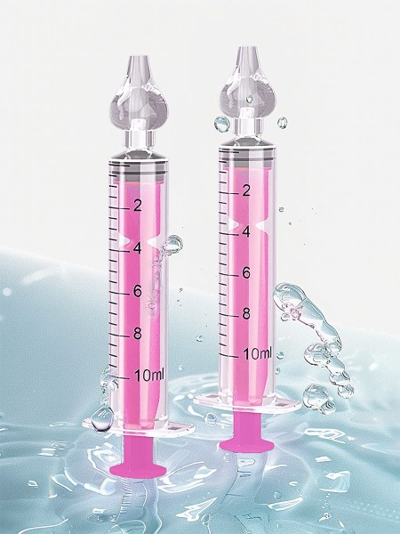 Nasal Wash Syringe for Kids (2 Pack, 10ml)