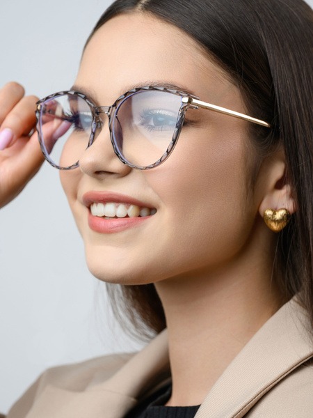 Flex Arm Eyeglass Frames: Everyday Stylish Clear Lens Glasses