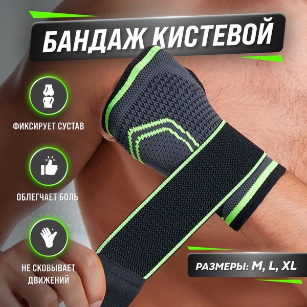 Wrist Brace Support: Elastic Wrist Wrap, Stabilizer for Men & Women