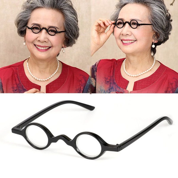 Retro Round Reading Glasses: Small & Stylish for Men & Women
