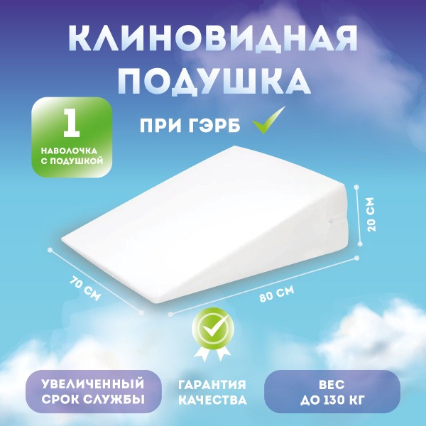 Wedge Pillow for GERD: Sleep Better & Relieve Acid Reflux