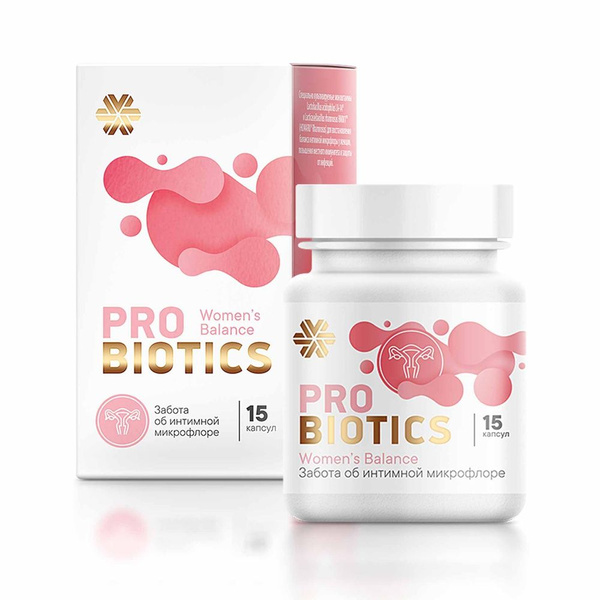 Women's Intimate Health Probiotic: 15 Capsules