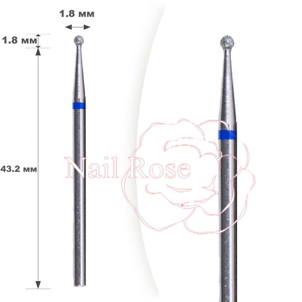30-Pc 1.8mm Blue Diamond Burs - NPOOO SISTEMA - Discounted