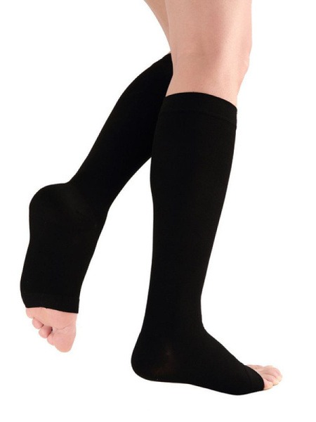 Black Compression Socks (2-Pack), Class 1 Compression