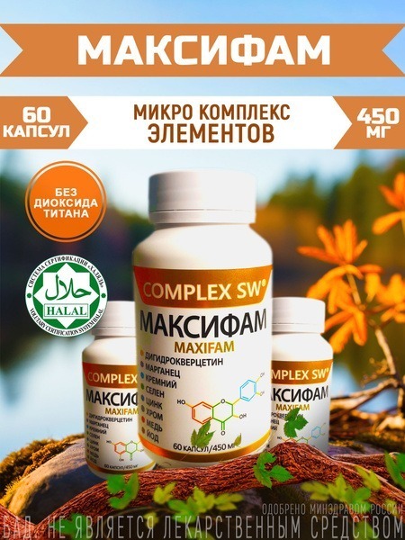 Maxifam Nerve System Support - 60 Capsules