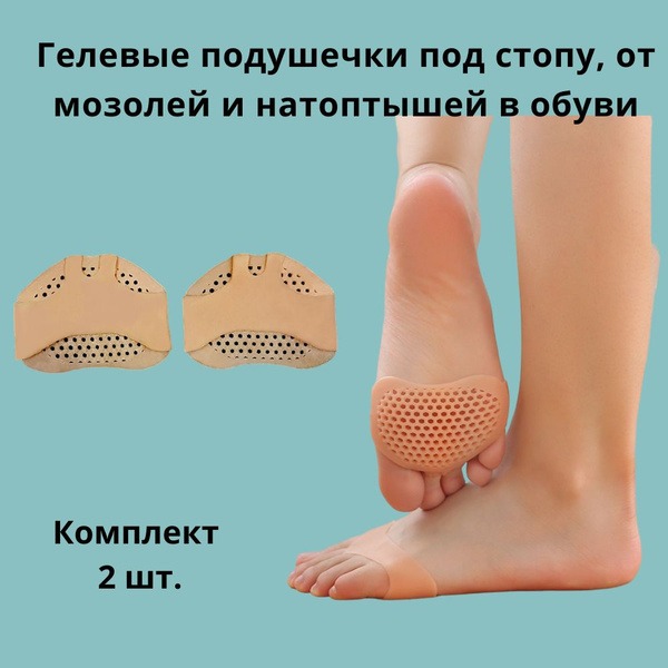 Gel Heel Cups for Foot Pain Relief: Prevents Blisters & Calluses