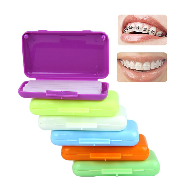 100-Pack Orthodontic Wax Assorted Colors