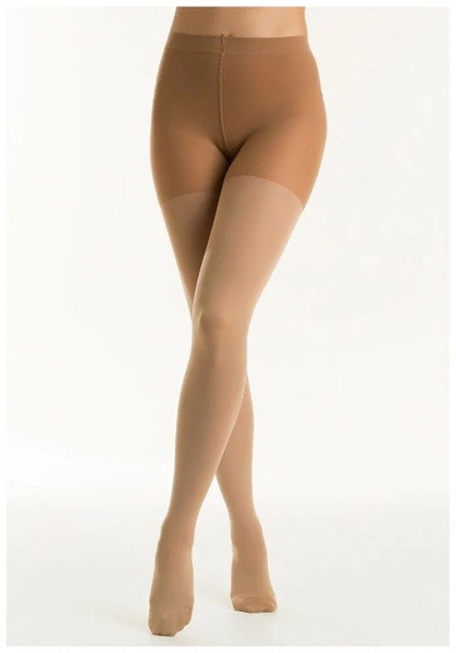 Relaxsan Compression Stockings: Beige, 15-20 mmHg, 1 Pair