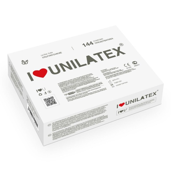 Unilatex Ultra Thin Condoms (144 Count) Bulk