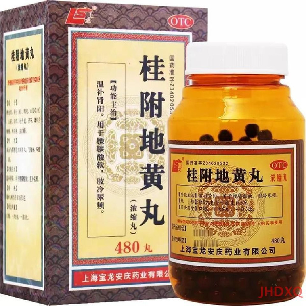 Gui Fu Di Huang Wan (480 Pills, 0.18g/pill): Kidney Support Supplement