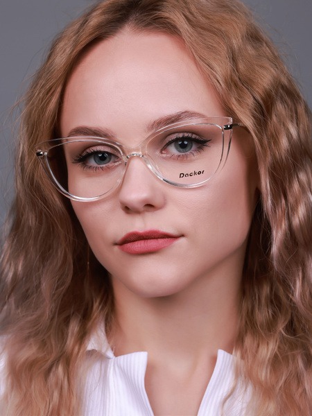 Dackor Women's Clear Cat Eye Eyeglass Frames