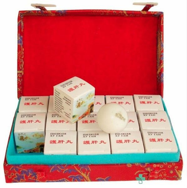 Hu Gan Pian Liver & Gallbladder Support: 15 Pills