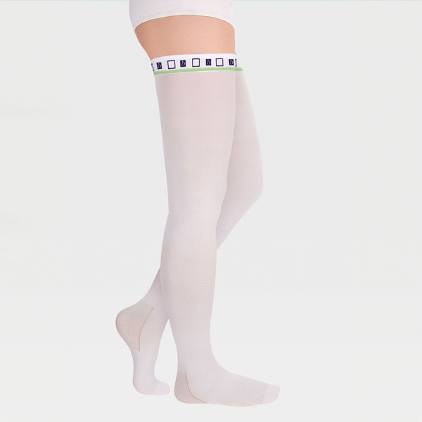 White Ecoten Compression Stockings, Class 1