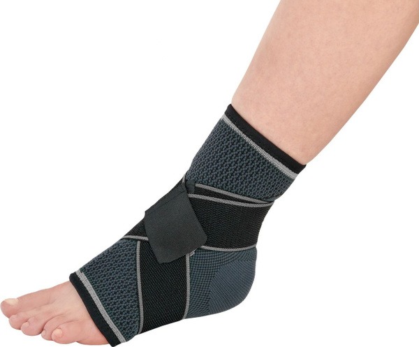 Black Ankle Support Brace