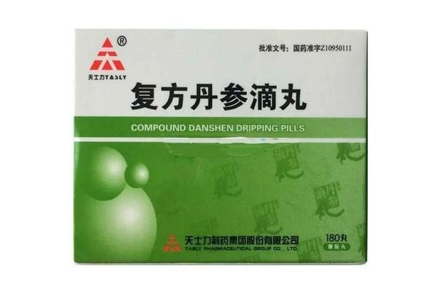 Fu Fang Dan Shen Pian: 180 Tablets for Heart & Blood Clot Support