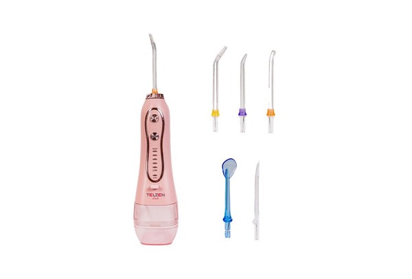 TELZEN Wireless Portable Oral Irrigator - Pink