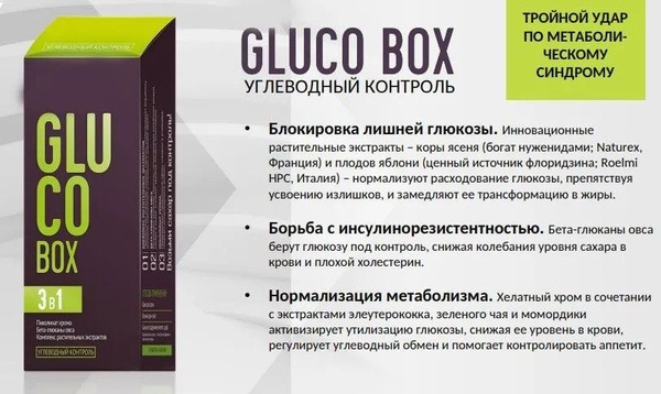 Glucobox: Blood Sugar Control (30 Packets)
