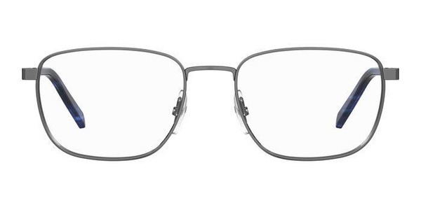 Men's Gray Metal Rectangular 7th Street 7A 087 KJ1 Eyeglasses