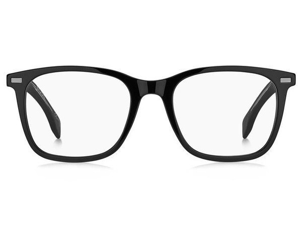 Hugo Boss BOSS 1369 807 Black Rectangular Men's Eyeglass Frames
