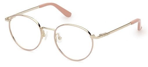 Guess GU2725 074 Gold Round Metal Women's Eyeglass Frames