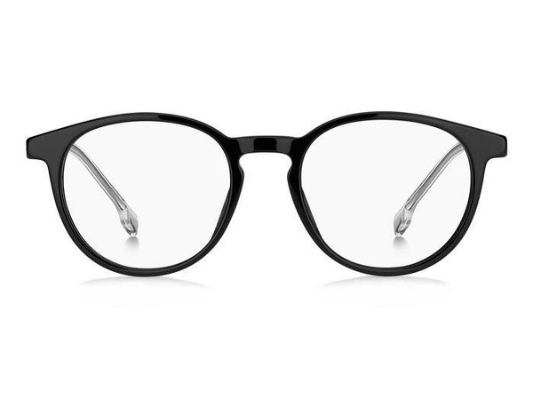Hugo Boss BOSS 1316 284 Black Acetate Panto Sunglasses
