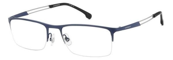 Carrera 8899 FLL Blue Rectangular Steel Men's Eyeglass Frames