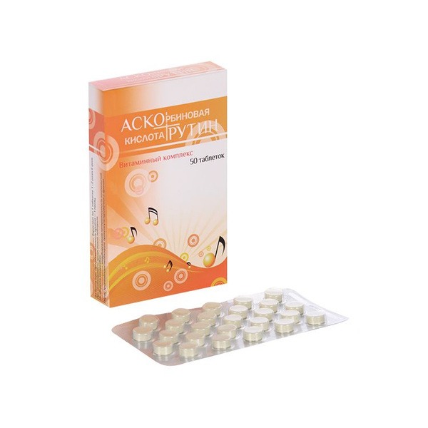Ascorutin Tablets 360mg x50