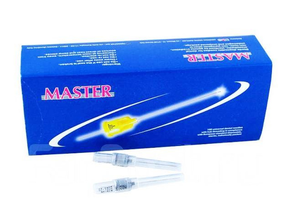 Sirio Master 30G x 0.3x21mm Sterile Disposable Needles (100) - Italy