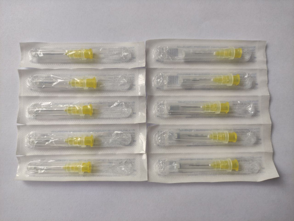Sterile 30G x 1/2" (0.3 x 13mm) Injection Needles (10 Pack)