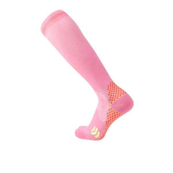 Compression Socks (Black/Green) - 2 Pack
