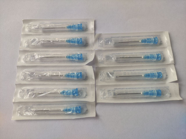 Sterile 23G x 1" (0.6 x 25mm) Injection Needles (10 Pack)