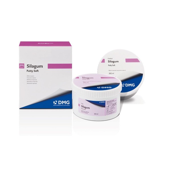 Silagum Putty Standard (2 x 262ml) Base Layer: Dental Modeling Compound