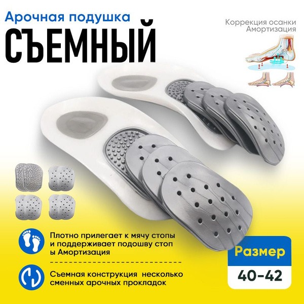Orthotic Insoles & Arch Supports for Flat Feet