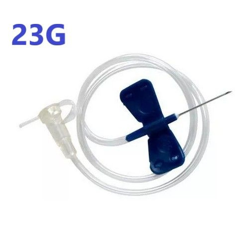 Butterfly Infusion Catheter G23 Blue (10 Pack)