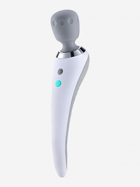 FitTop M-Wand Massager: White, Gray, Silver