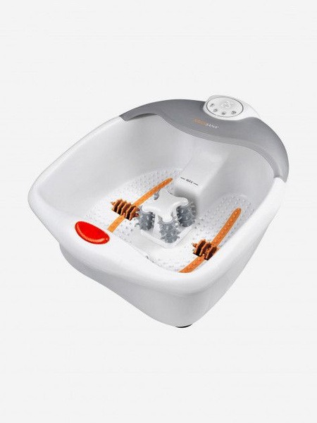 Medisana FS885 Foot Spa: White/Gray Comfort & Hydro Massage