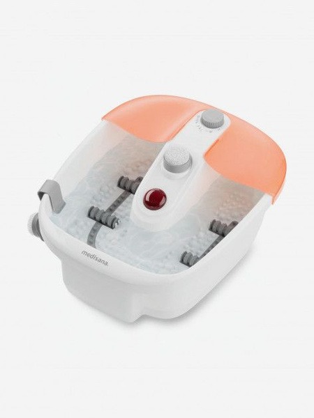 Medisana FS883 Foot Spa: White/Orange Comfort & Hydromassage