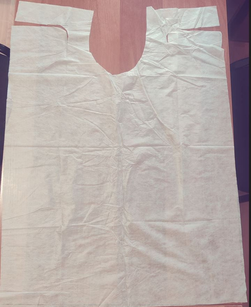 Dental Bibs 70x60cm, 20gsm, with Ties