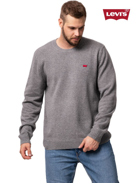 Levi's Men's Wool Sweater - Casual & Stylish