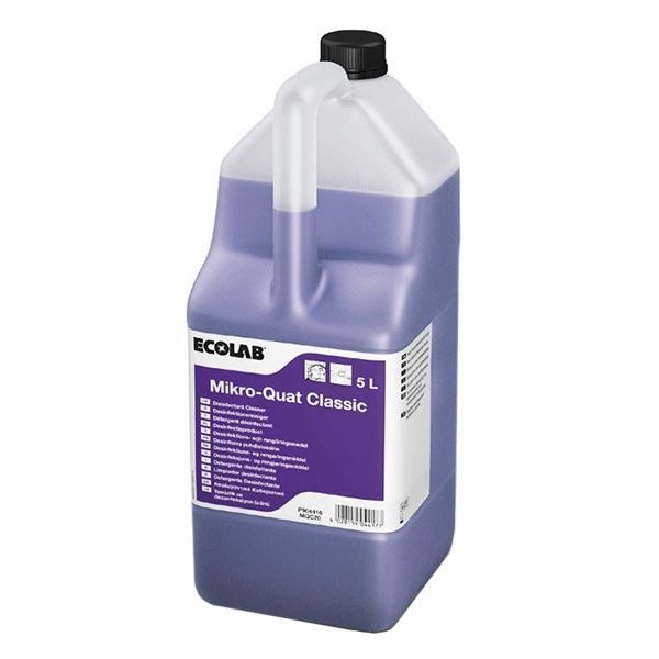 Ecolab Micro-Quat Classic Disinfectant Cleaner (5L)