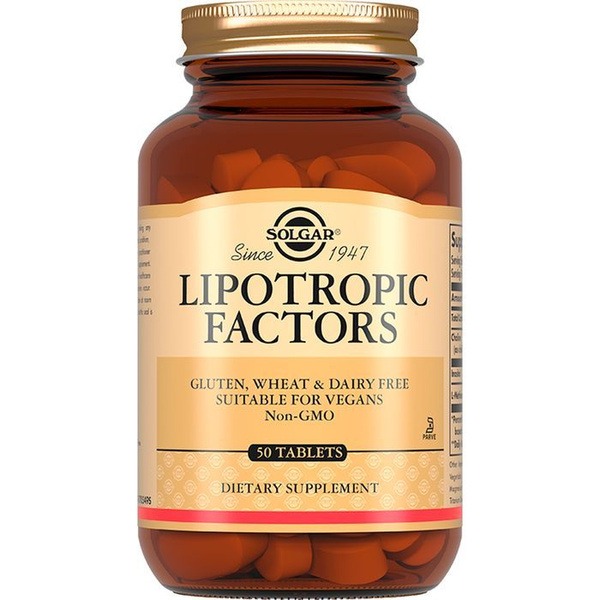 Solgar Lipotropic Factors (50 Tablets)