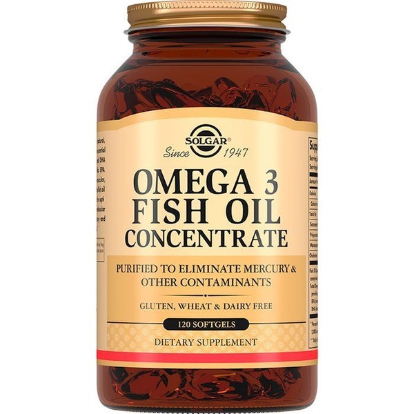 Solgar Omega-3 Fish Oil Concentrate - 120 Capsules
