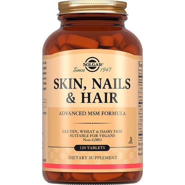 Solgar Skin, Hair, & Nails Supplement - 1397mg Tablets (120 Count)