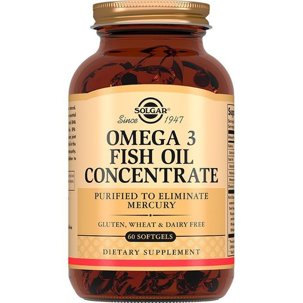 Solgar Omega-3 Fish Oil Concentrate - 60 Capsules