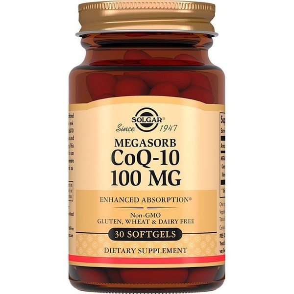 Solgar CoQ10 100mg, 30 Capsules