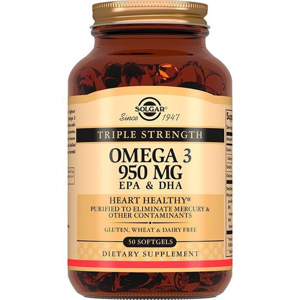 Solgar Omega-3 950mg, 50 Capsules